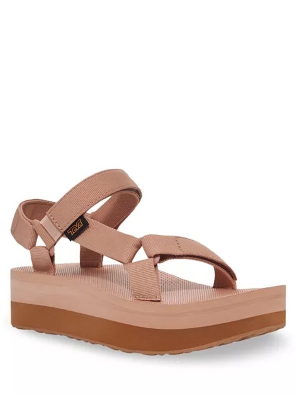 Teva Platform Sandal in Rose Taupe